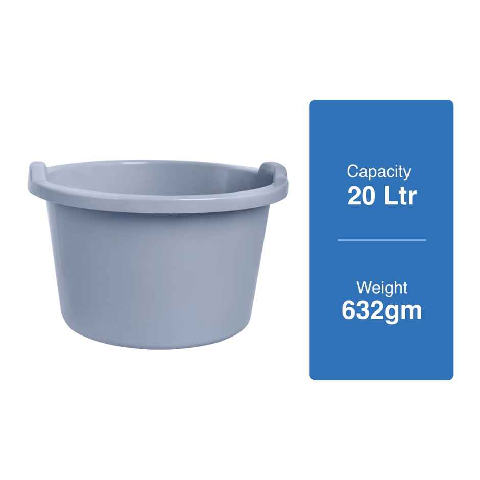 BAY6 Regent Tub 20 L - Grey