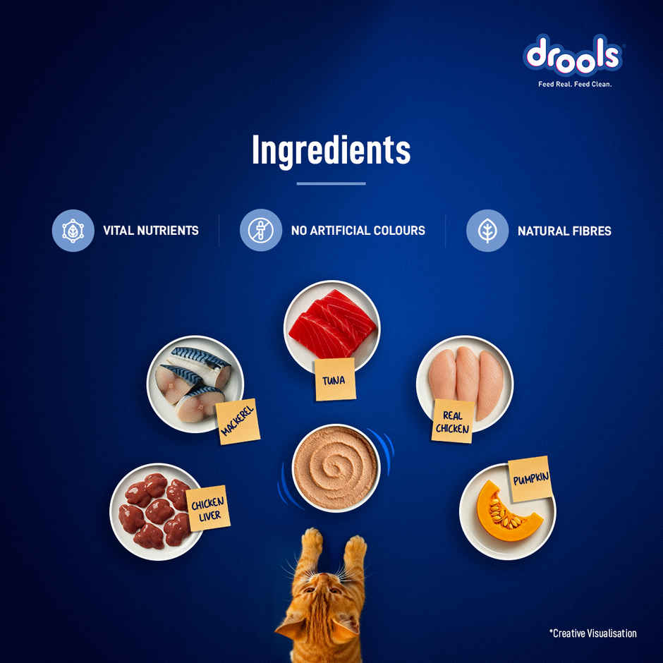 Drools Ocean Fish Mousse Kitten Wet Food