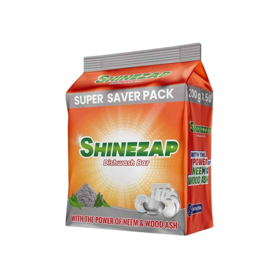 Shinezap Neem & Wood Ash Dishwash Bar