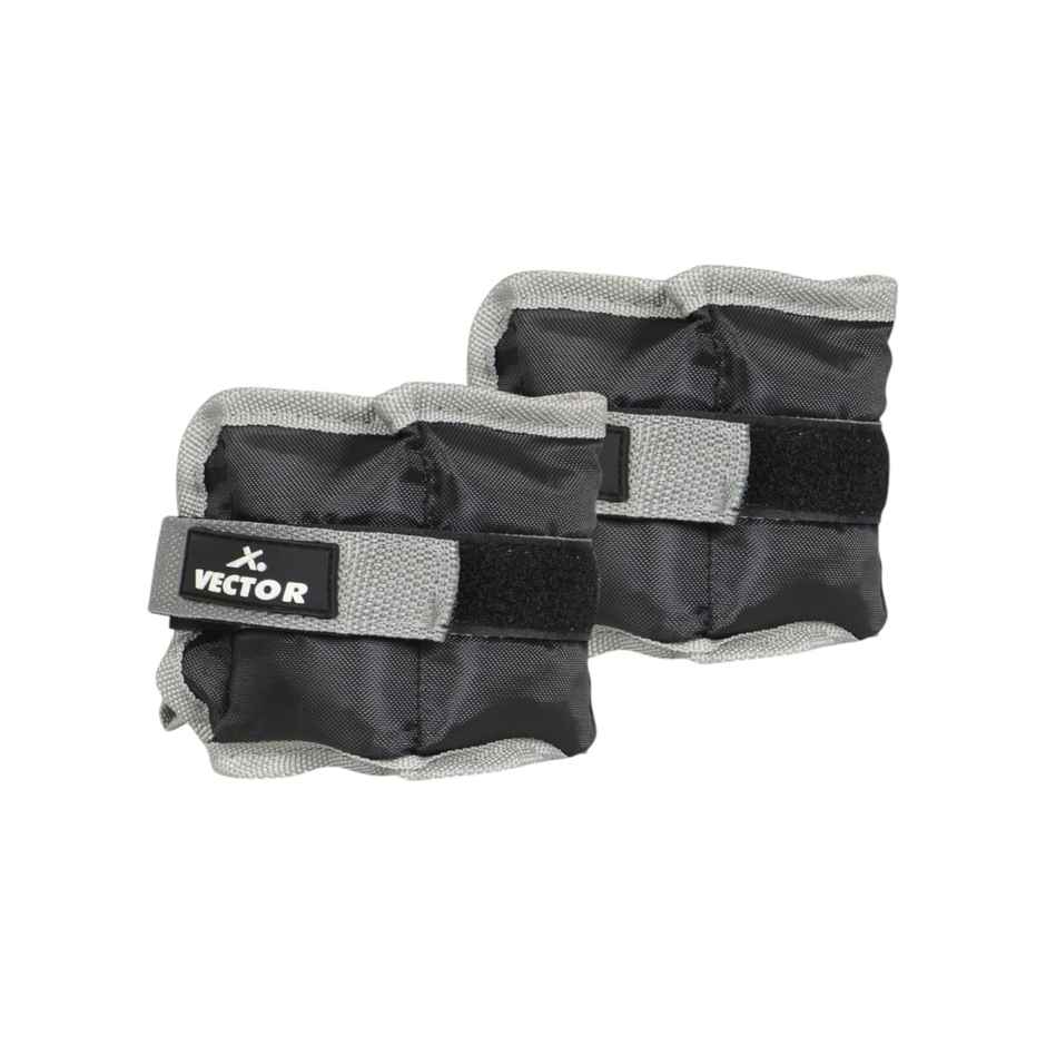 Vector X Aw-10 Pair of Ankle/Wrist Ankle | Resistance Exercise | Fitness Band | Polyester | 1 Kg