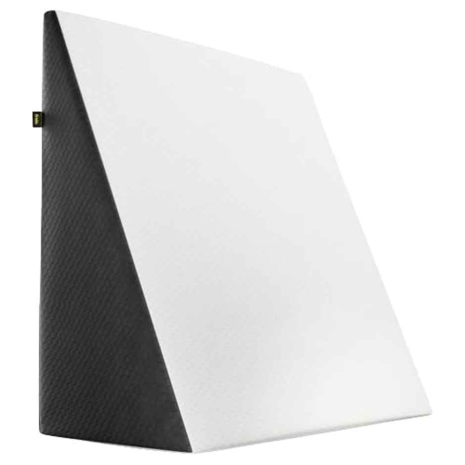 Frido Wedge Plus Pillow Orthopedic Cushion Leg Elevator, Pregnancy, Gerd, White & Grey