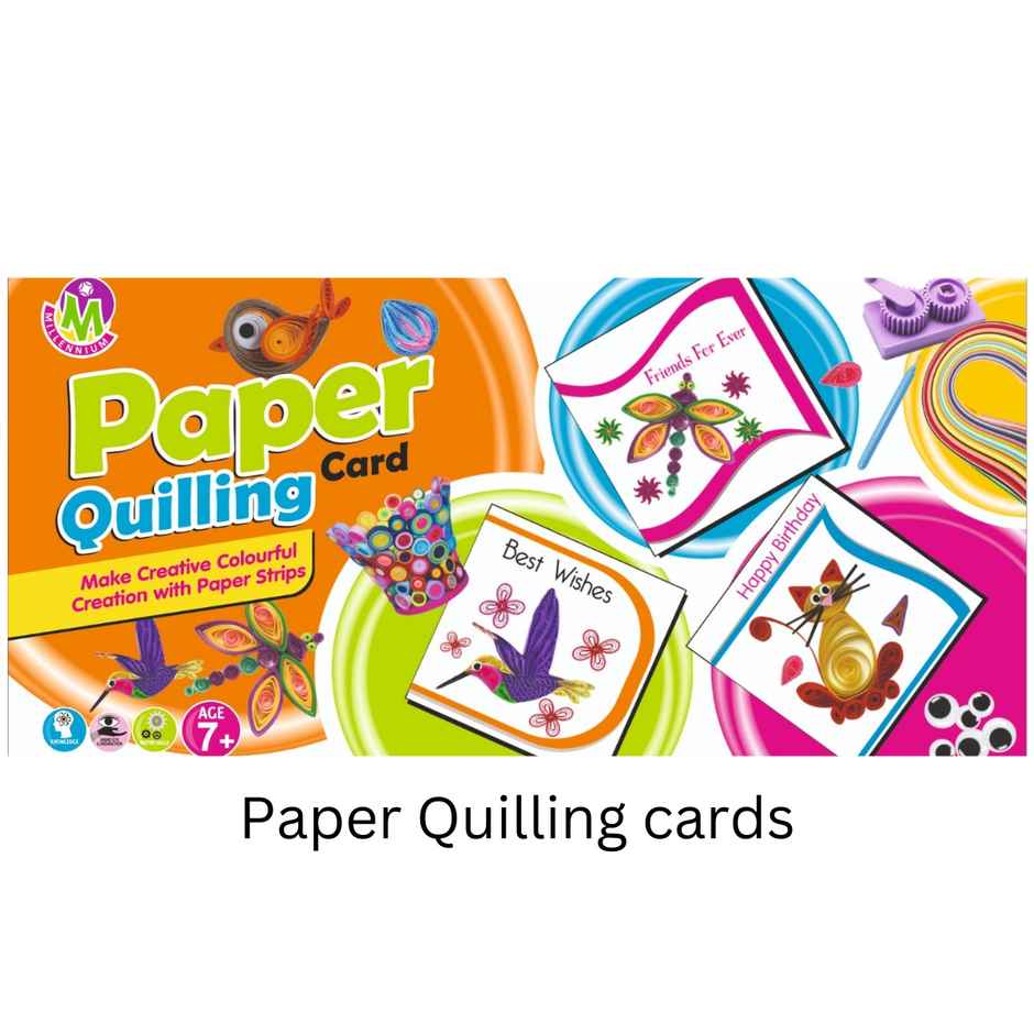 Millennium Paper Quiling Card Me-191 | 7+