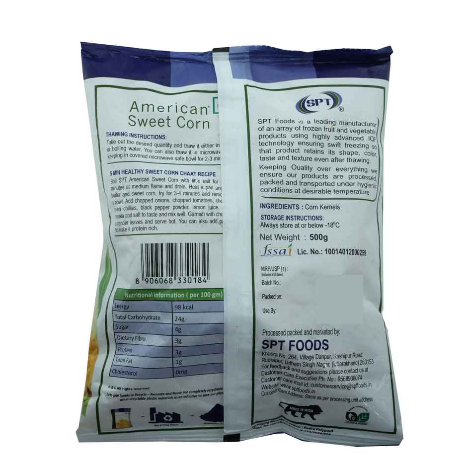 SPT Frozen Sweet Corn