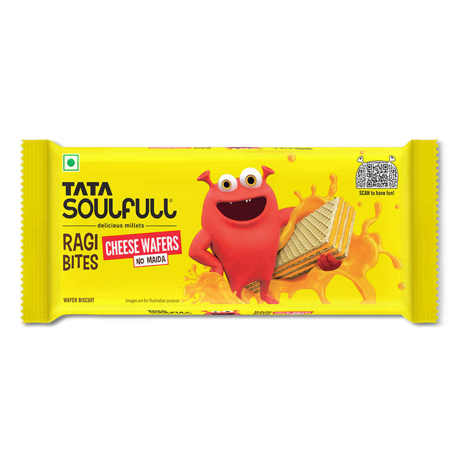 Tata Soulfull Ragi Bites | Cheese Wafers | No Maida