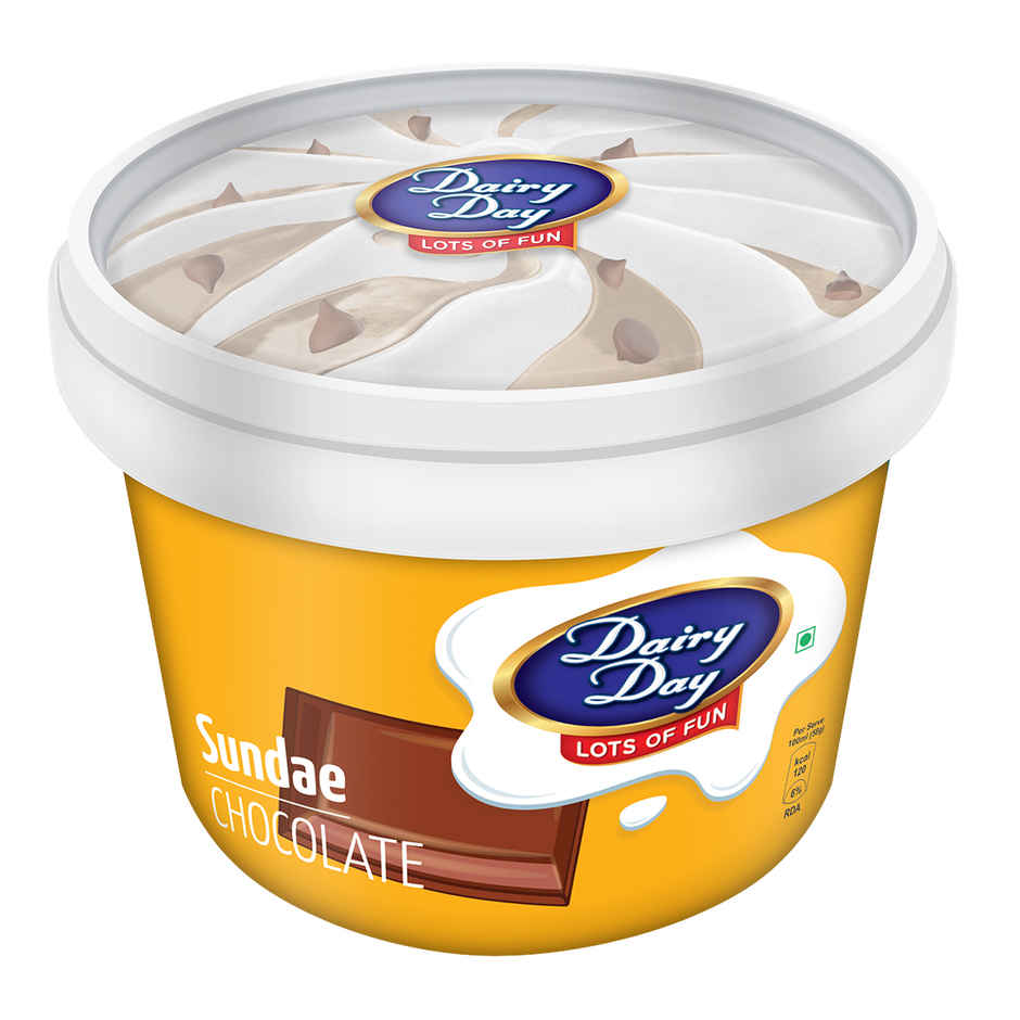 Dairy Day Sundae Chocolatey Ice Cream Tub