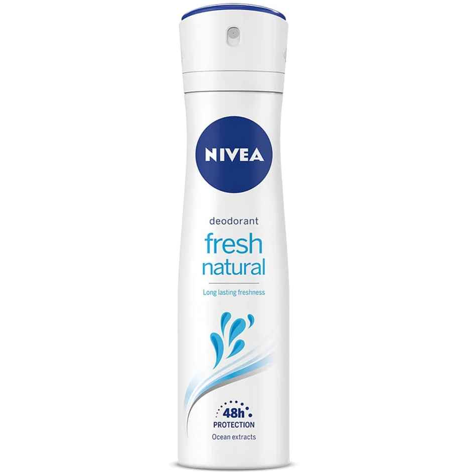 Nivea Women Deodorant Fresh Natural Long Lasting Freshness & 48h Protection
