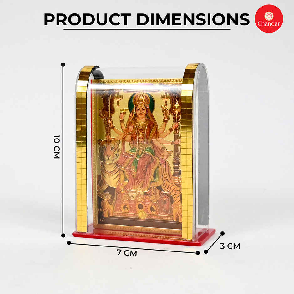 Chandar Mata Temple Car Dashboard