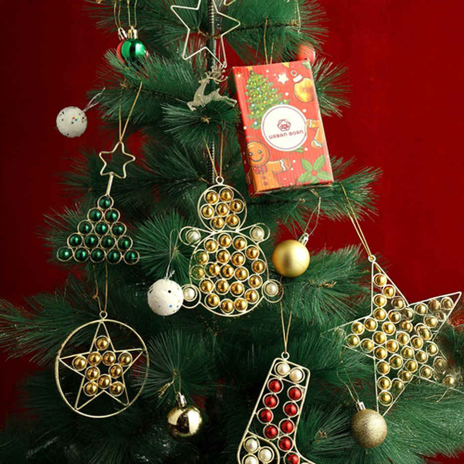 Metal Christmas Socks Hanging Ornament | Urban Born