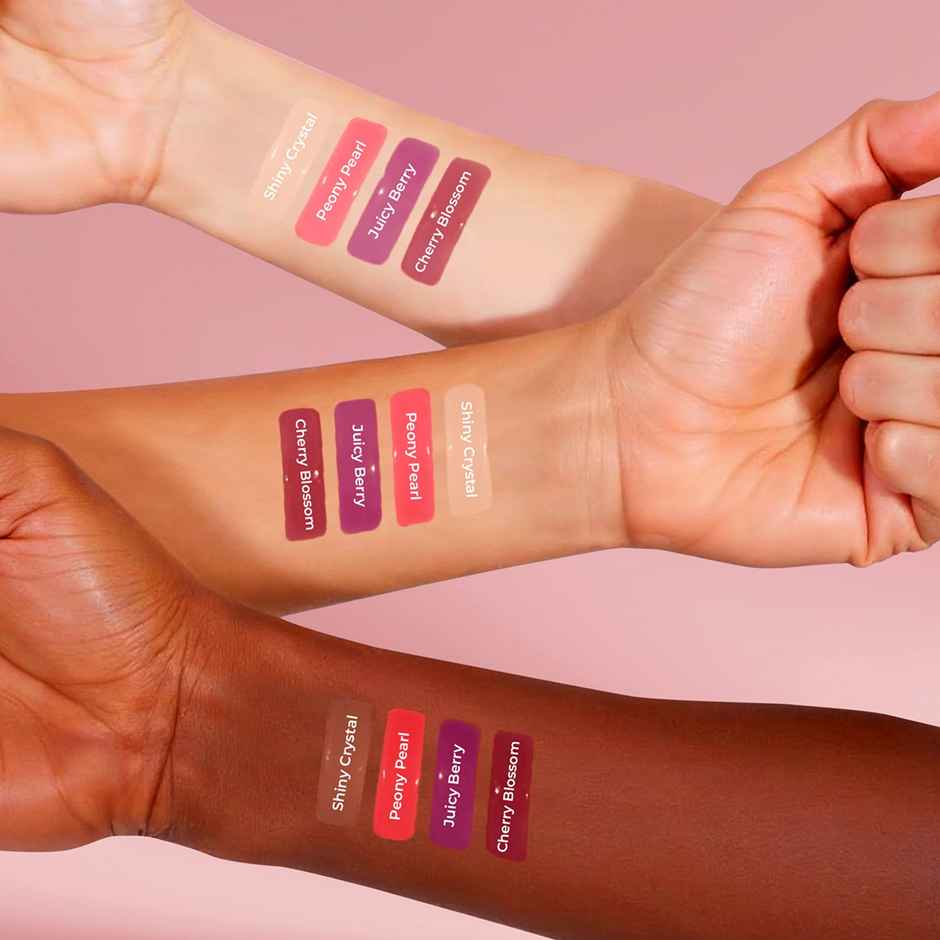 Just Herbs Serum Infused Lip Gloss (Deep Love) | Long-Lasting Shine