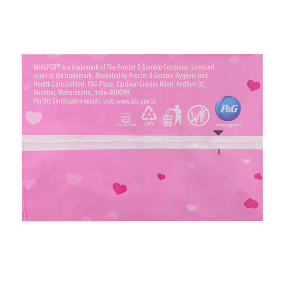 Whisper Ultra Soft Sanitary Pads | XL | 50 pcs