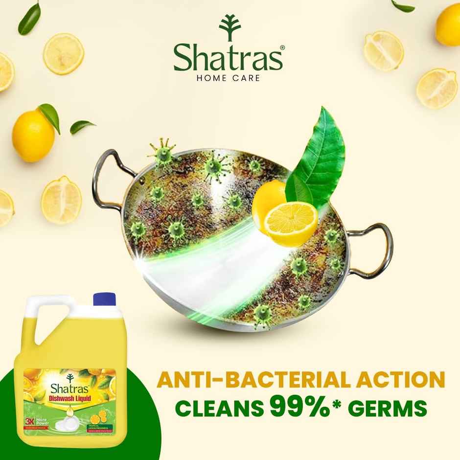 Shatras Lime Fragrance Dishwash Liquid Gel