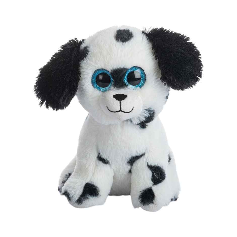 Dimpy Stuff Big Eye Dalmitian Dog 23Cm Black & White