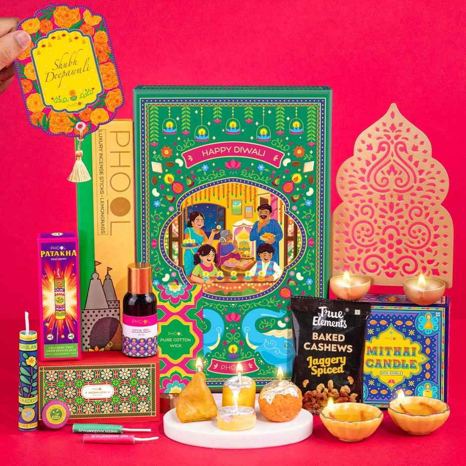 Diwali Magic Collection | Diwali Gift Hamper | Pack Of 10 | Phool