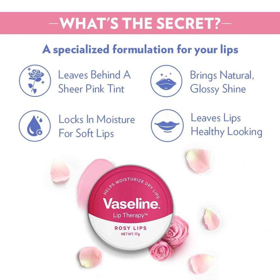 Vaseline Lip Tins, Rosy Lips