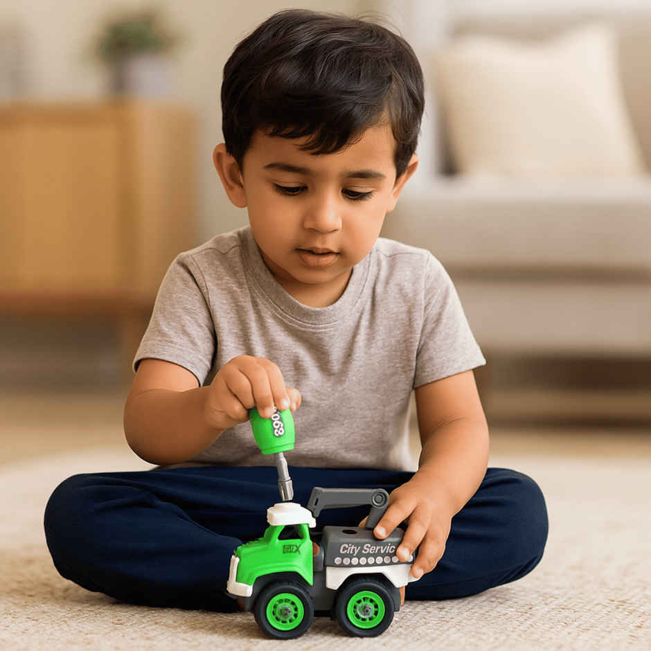 Toytales Construction Vehicle Toys Set |Color May Vary