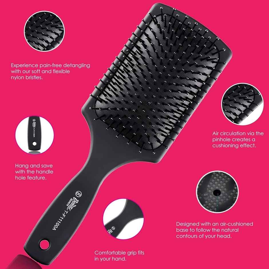 Beaute Secrets Paddle Hair Brush for Women