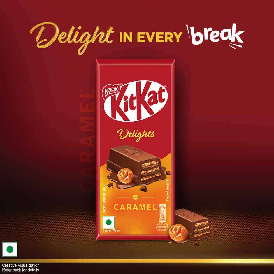 Nestle KitKat Delights Caramel | Crispy Chocolate Treat