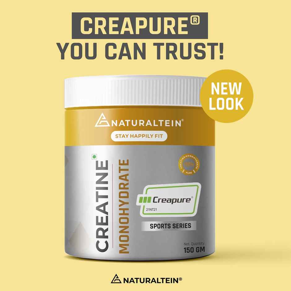 NATURALTEIN Creapure Creatine Monohydrate Powder