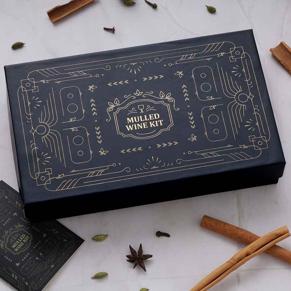 Premium Mulled Wine Kit for Warm, Festive Gatherings | Christmas & Secret Santa Gift | Happy Mail