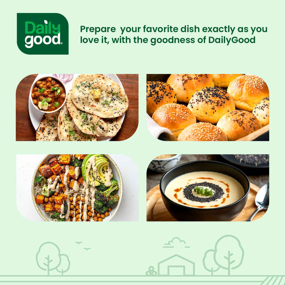 Daily Good Till / Sesame Seeds Black(100gms) & Daily Good Khus Khus (Poppy Seeds)(50gms) Combo 