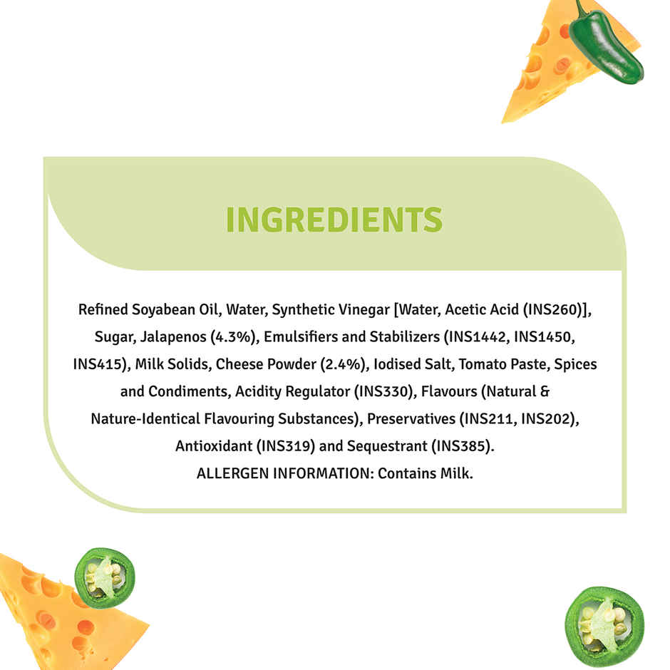 The Baker'S Dozen Lavash Flatbread Healthy Snacks(100gms) & Veeba Cheese And Jalapeno Dip(300gms) Combo