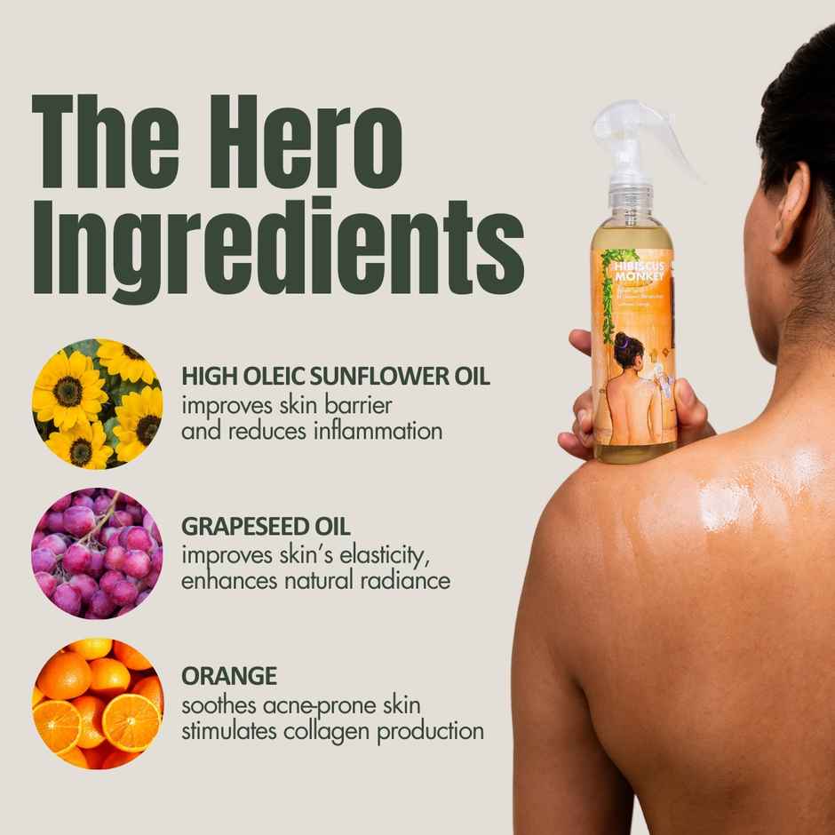 Hibiscus Monkey Velvet Spray Sunflower Orange