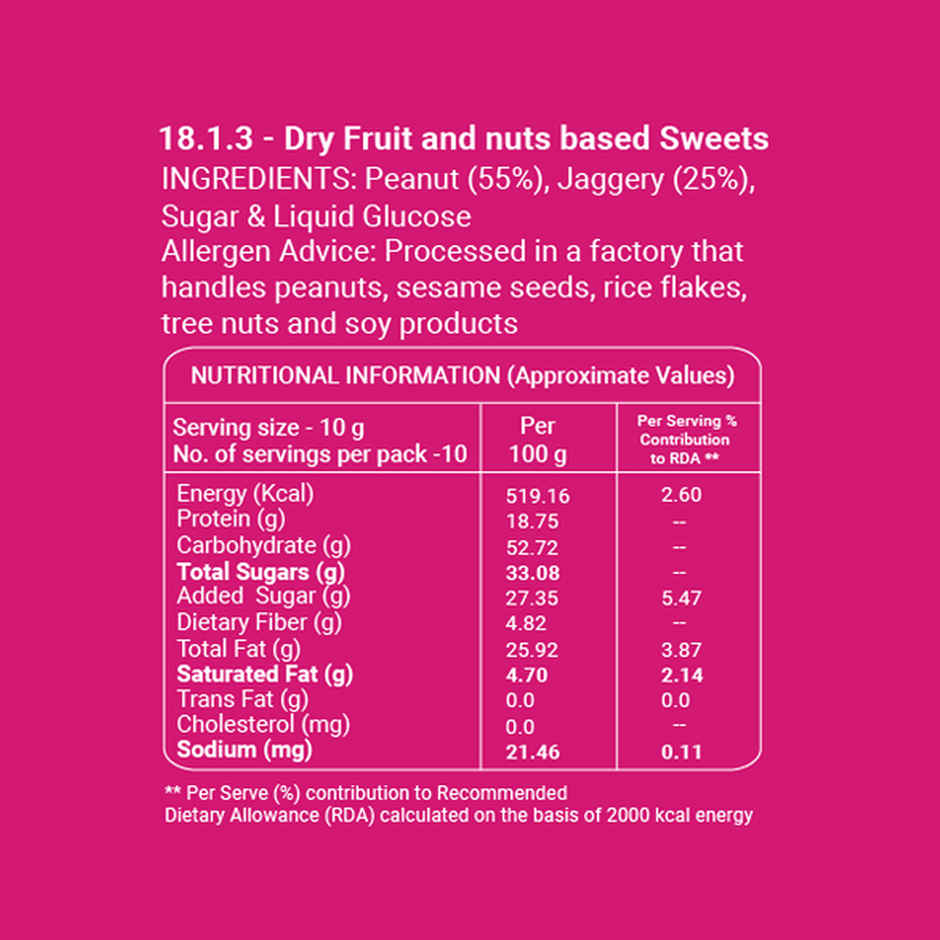 Go Desi Peanut Laddoo