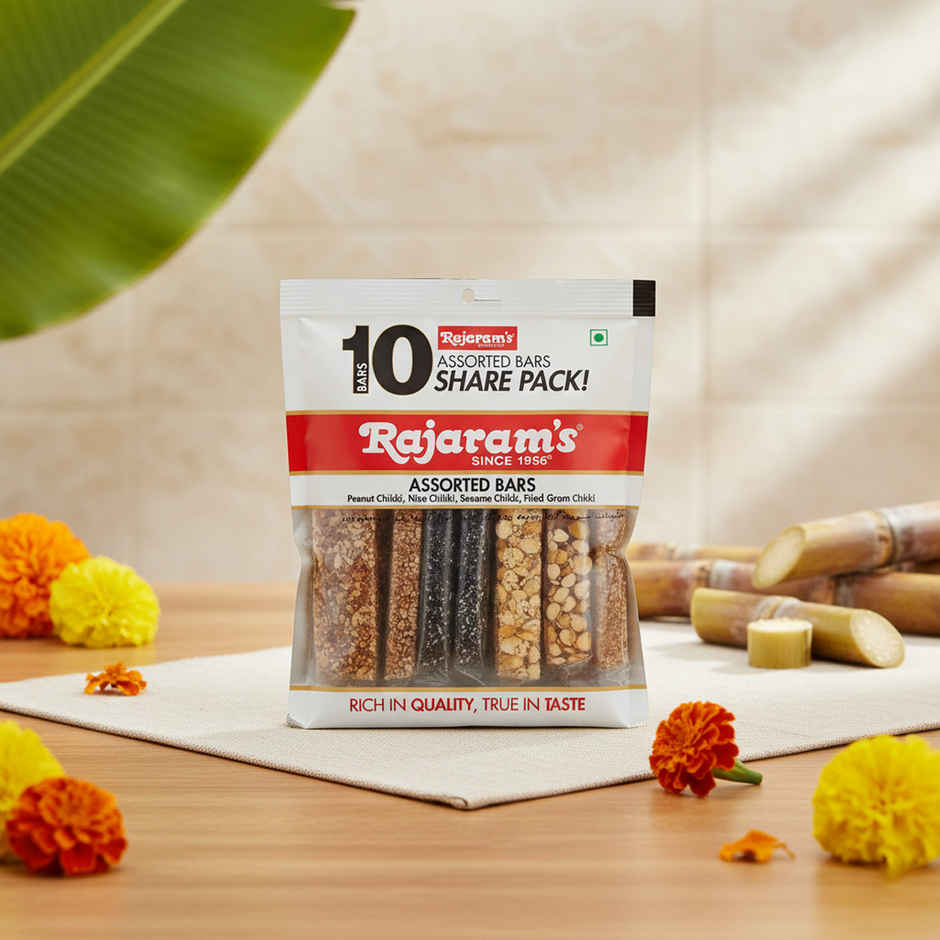 Rajaram's Assorted Bars (Chikki Share Pack)