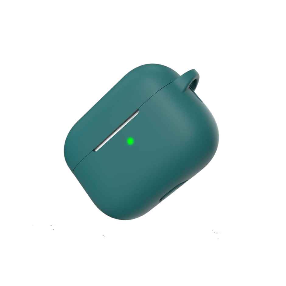 Sounce Earphone Case Cover for AirPods Pro 2 2022 Silicone Shock-Absorbing Protective Case | Green