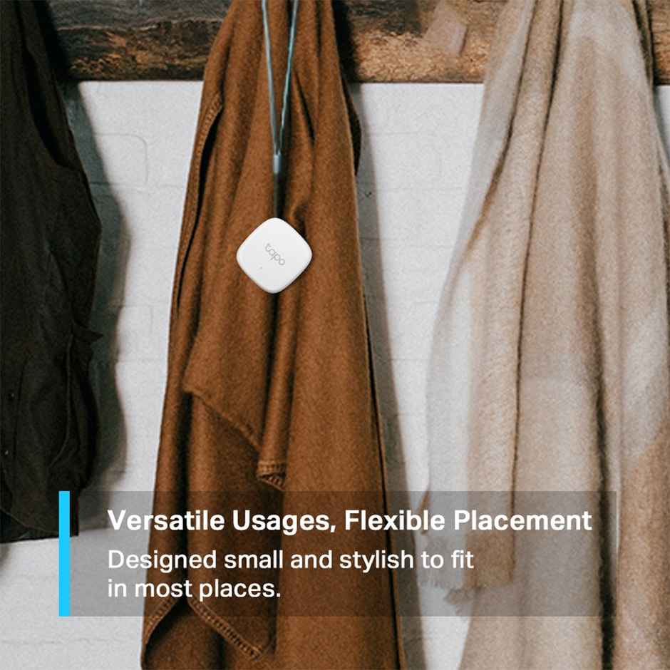 TP-Link Tapo T310 Smart Temperature & Humidity Sensor,Work With Alexa, Hub Required Separately