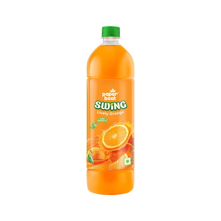 Paper Boat Swing Lively Orange | Refreshing Orange Drink
