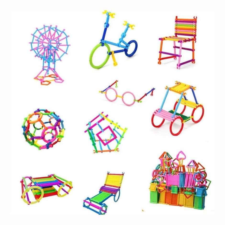 Toyshine Educational Building Blocks Smart Sticks Set For Baby Kids | Multicolour