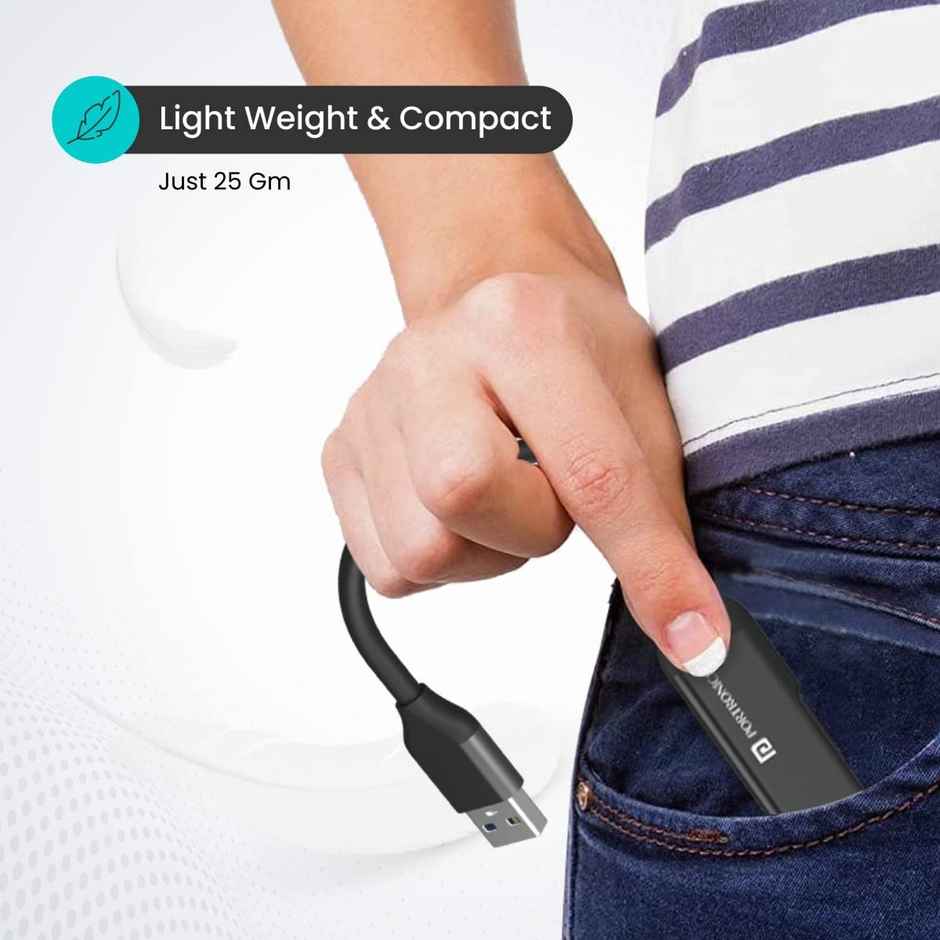 Portronics Mport 31 4 Ports Usb Hub