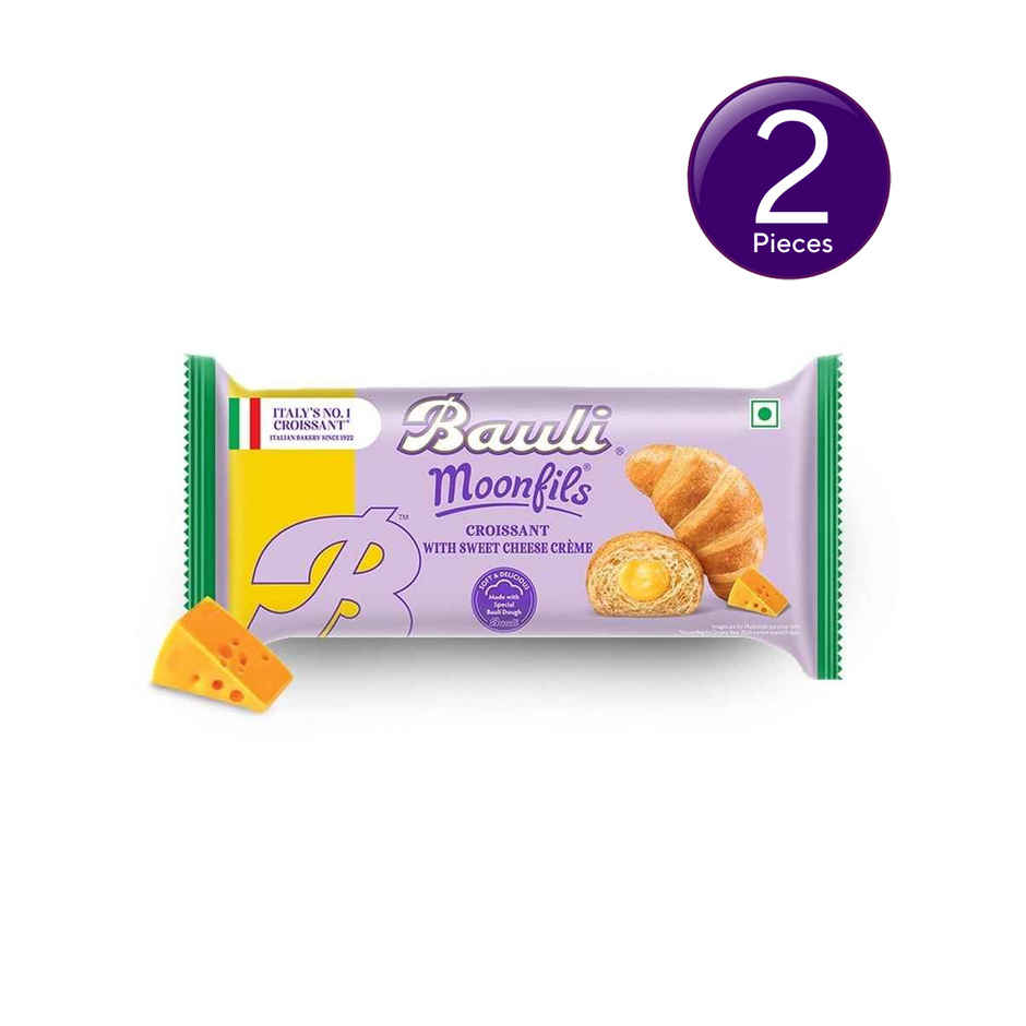 Bauli Moonfils Croissant Sweet Cheese | Veg| Combo