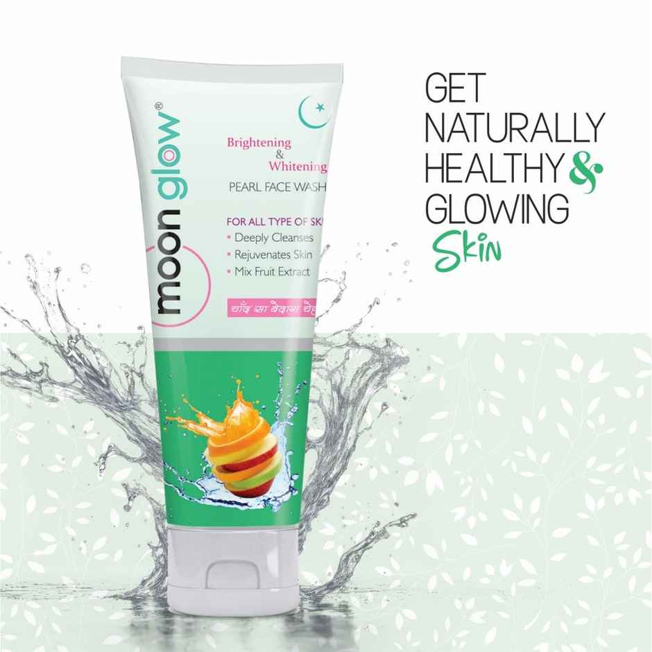Moon Glow Pearl Face Wash Deeply Cleanses | Rejuvenate Skin And Repair Skin Tissues