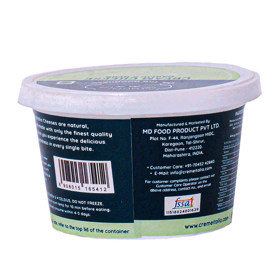 Cremeitalia Garlic and Herb Cream Cheese