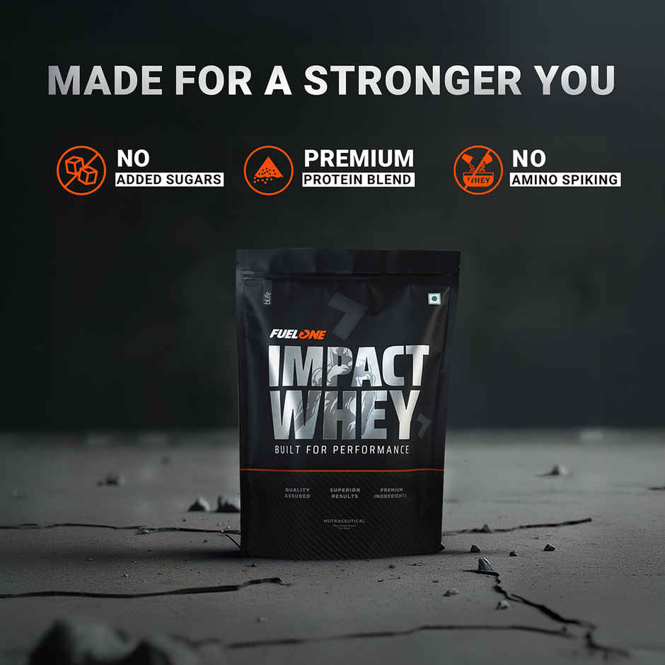 FUELONE Impact Whey Protein Powder | Chocolate