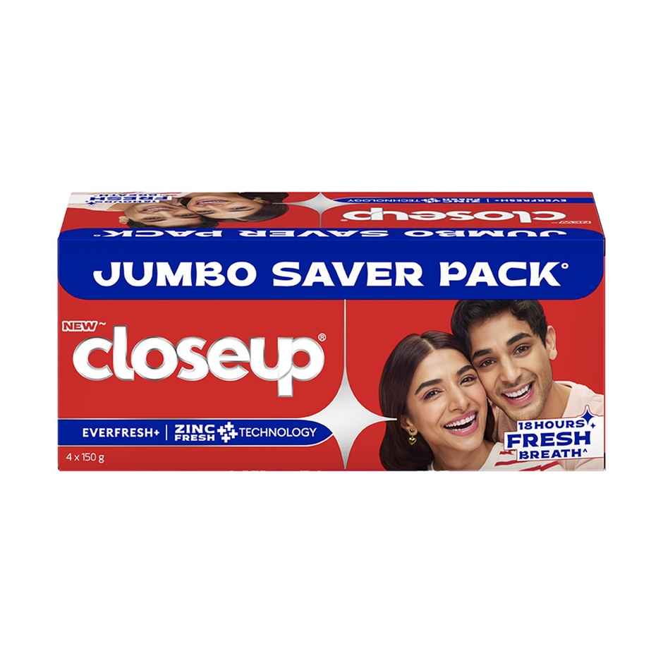 Closeup Toothpaste | Long lasting 18 Hours Of Fresh Breath & White Teeth