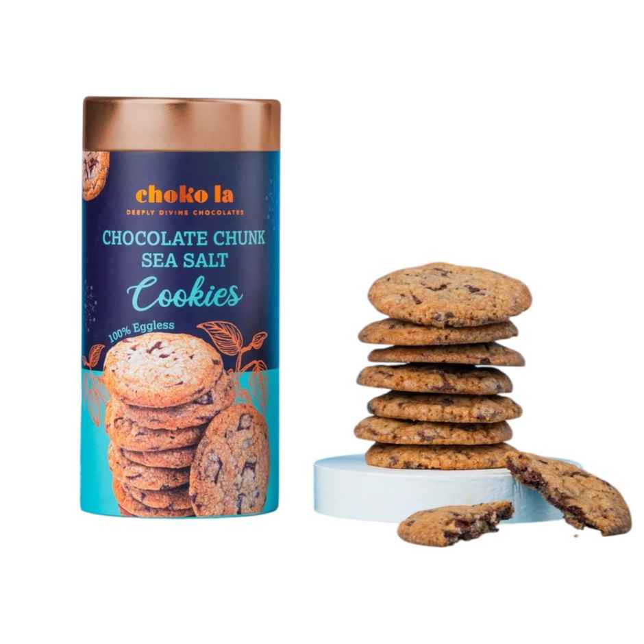 Chokola Chocolate Chunk Sea Salt Cookies