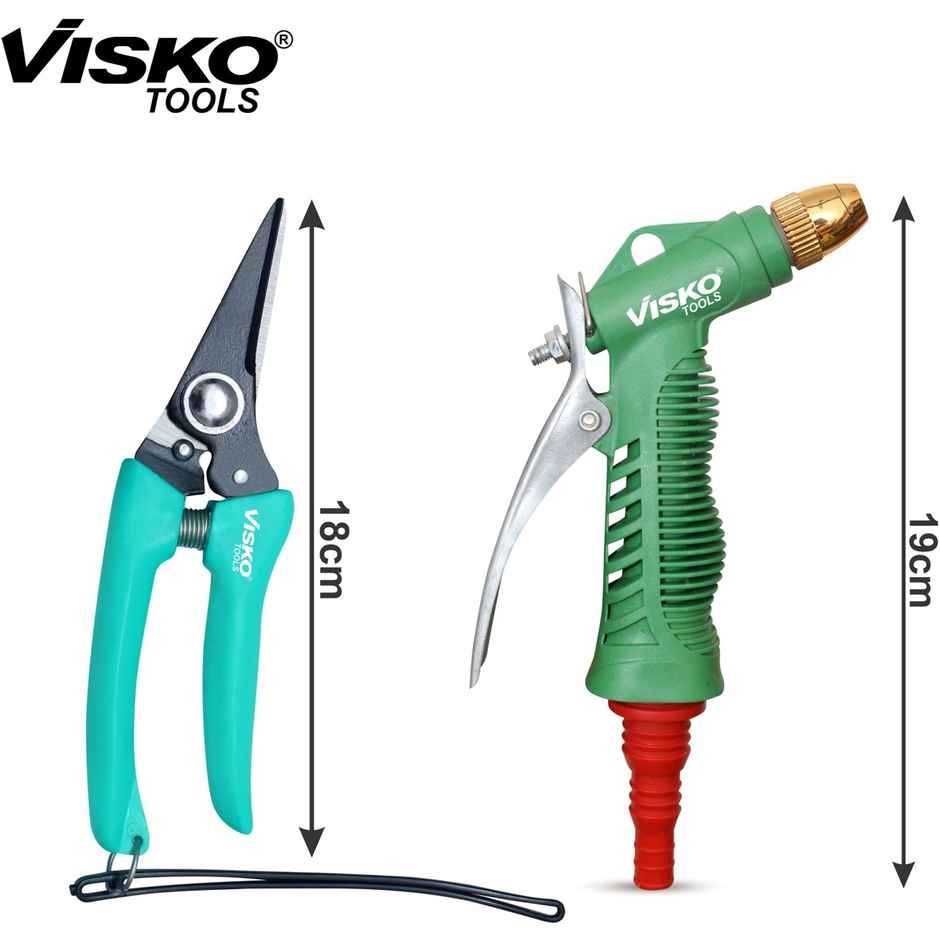 Visko 674 Garden Tools Set With 2 Pieces Garden Tool Kit