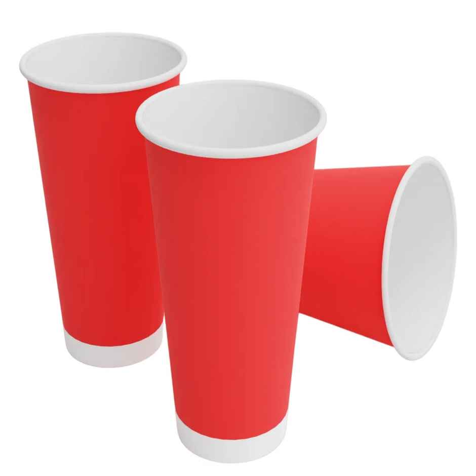 Beer Pong Disposable Glasses | 450 ml | Pack of 10 | Naturepac