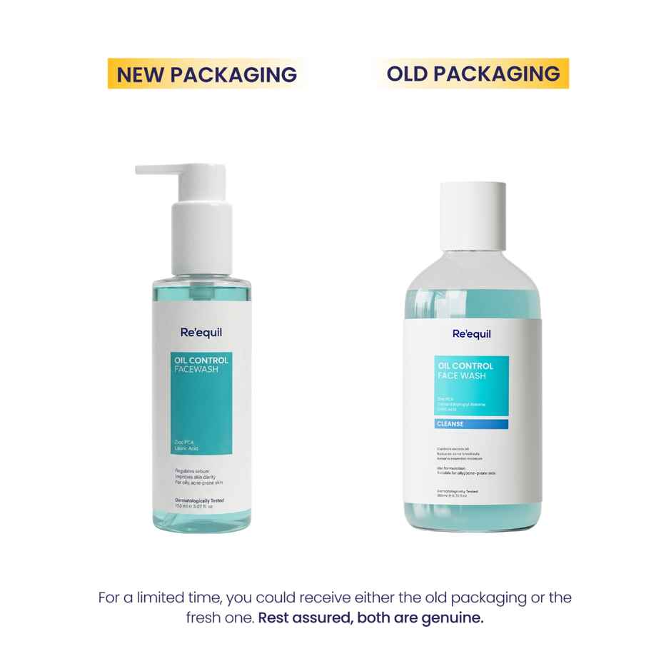 Re'equil Oil Control Face Wash