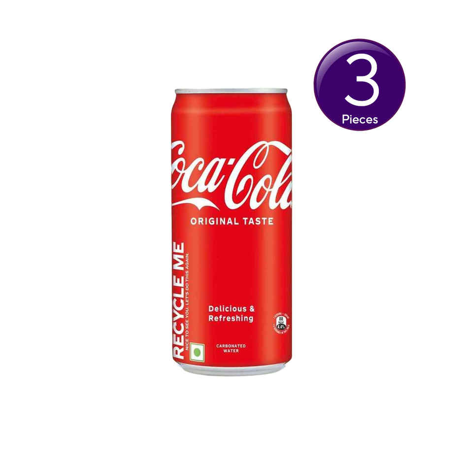 Coca-Cola Soft Drink Can | Carbonated Beverage Combo