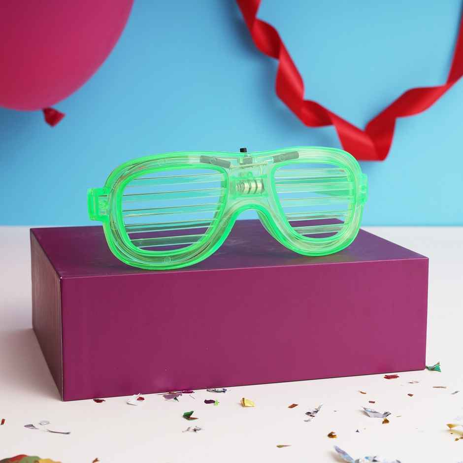 LED Party Glasses Rechargeable | Birthday Celebration Party Accessories | Propcon