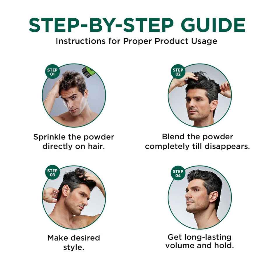 Orgatre Grip And Style Hair Volumizing Powder Wax | Strong Hold For 12 Hrs Hair Wax