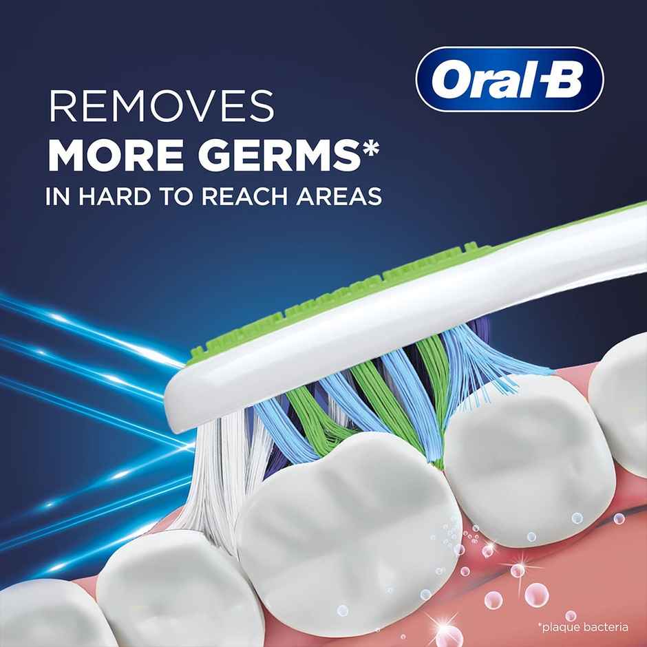 Oral-B Criss Cross Soft Toothbrush, Buy 2 Get 1 Free, Manual Toothbrush, For Adults