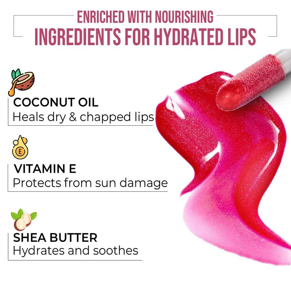 Insight Cosmetics Hydrating Gloss (Pack Of 3)
