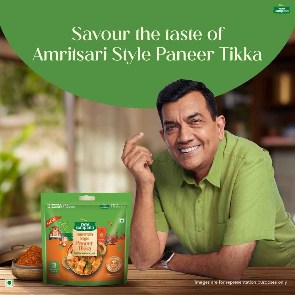 Tata Sampann Amritsari Style Paneer Tikka Gravy Masala Mix