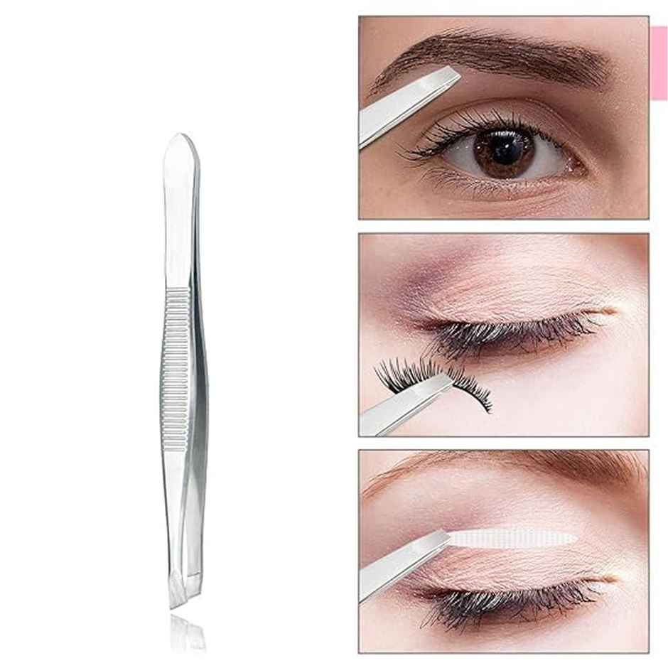 Beautiliss Tweezer Plucker with Square Tip