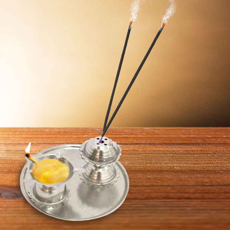 Mini Agarbatti Diya Thali | Shubhkart